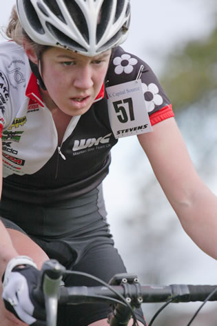 Cait Elliott at the Corkagh Park Stevens Super-Cross Round3 Nov 2010 Cait Elliott at the Corkagh Park Cyclocross Nov2010