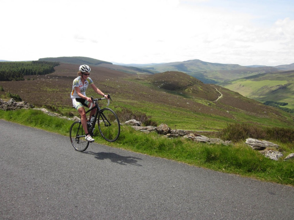 road biking in Wicklow