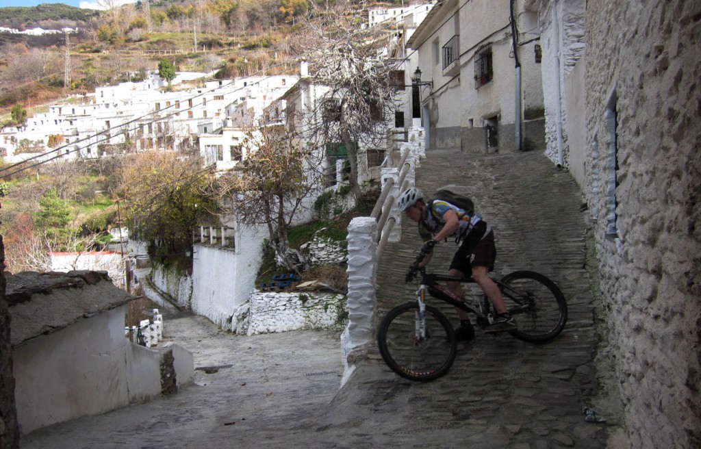 urban mtb in Pampaneira