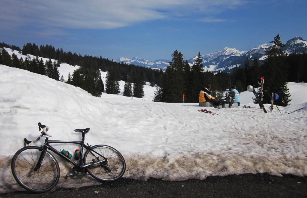 got some puzzled looks from the skiers!