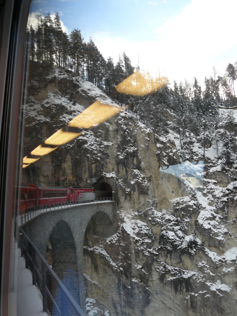 train to St Moritz