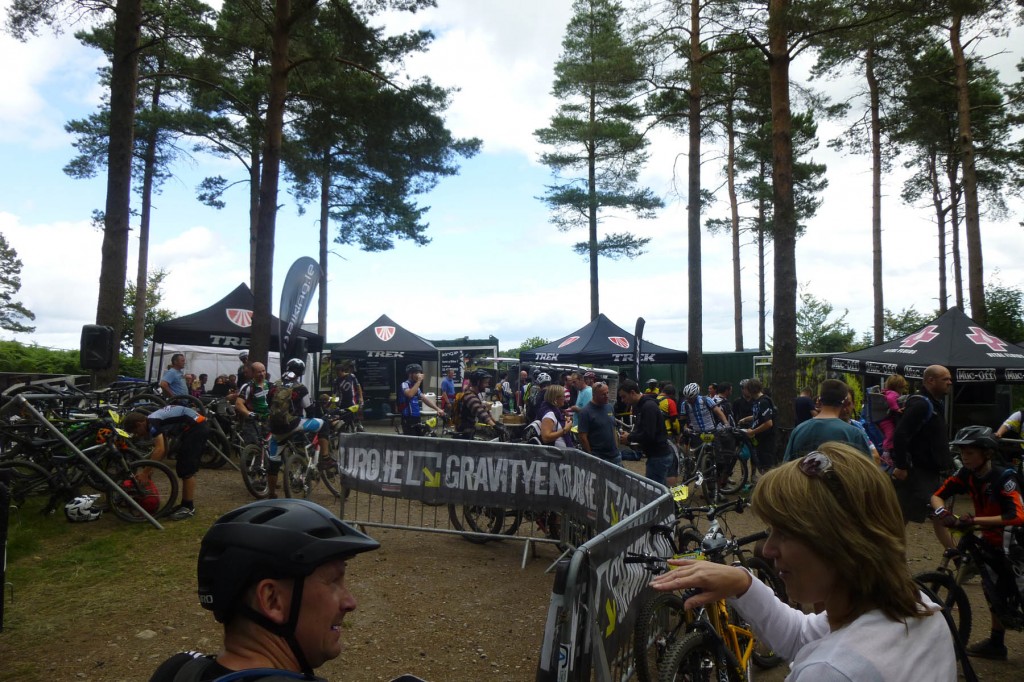 Irish Gravity Enduro finish