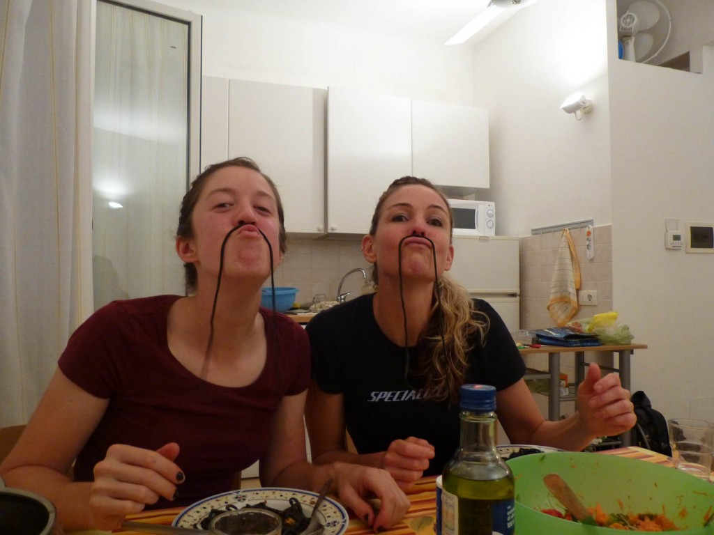 pasta mustaches